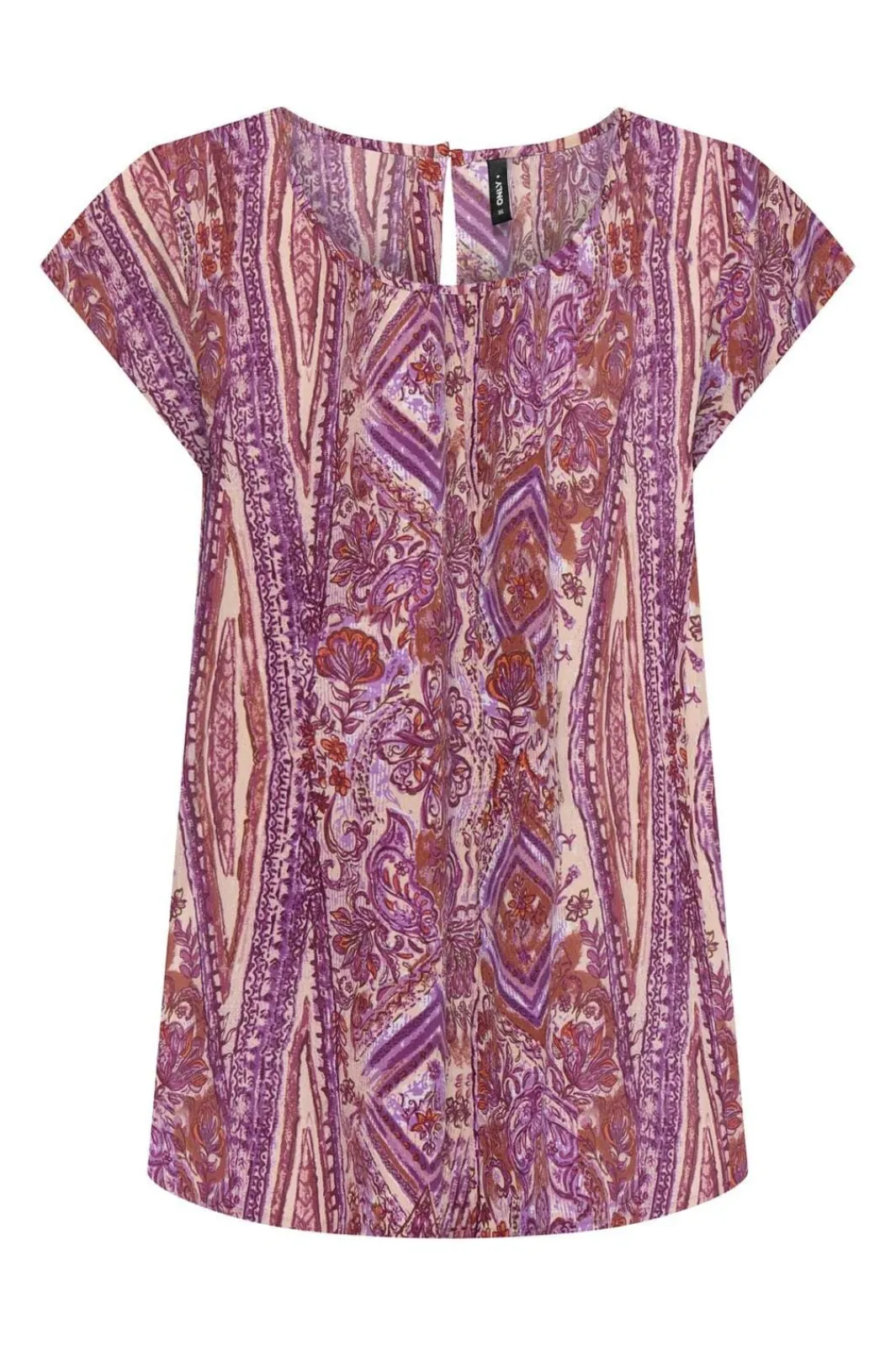 Only Onlnova Life Elite S/S Top 4696825 Fuchsia Fedora 617 Bohobabe