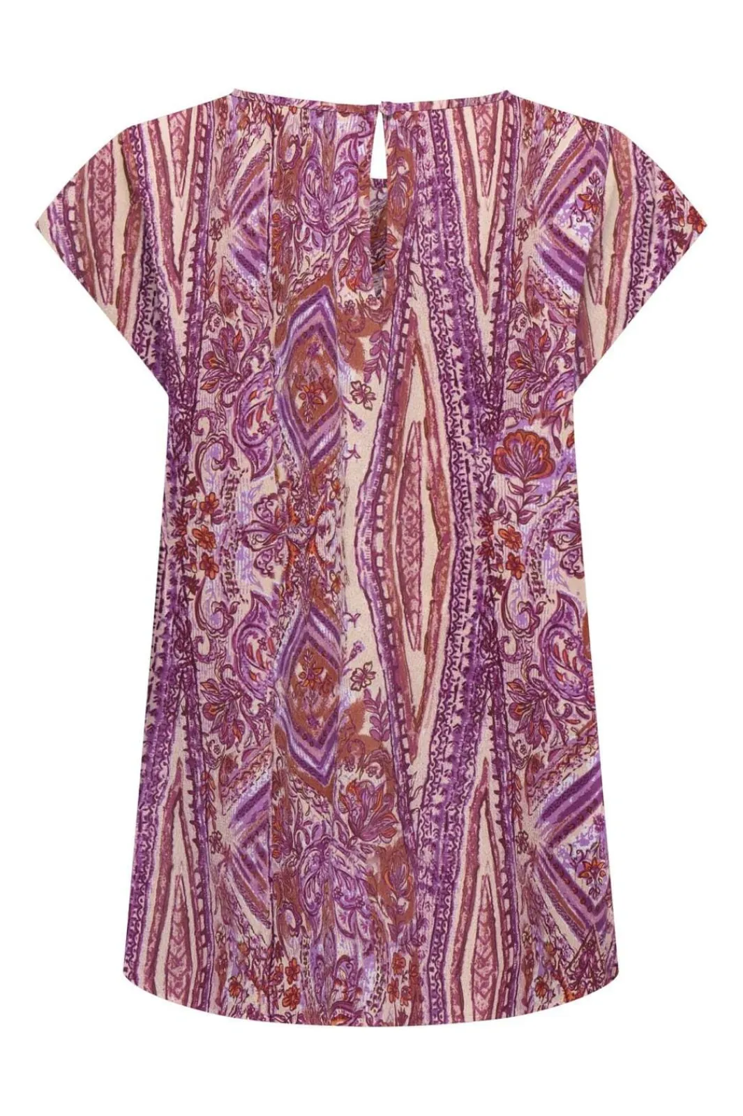 Only Onlnova Life Elite S/S Top 4696825 Fuchsia Fedora 617 Bohobabe
