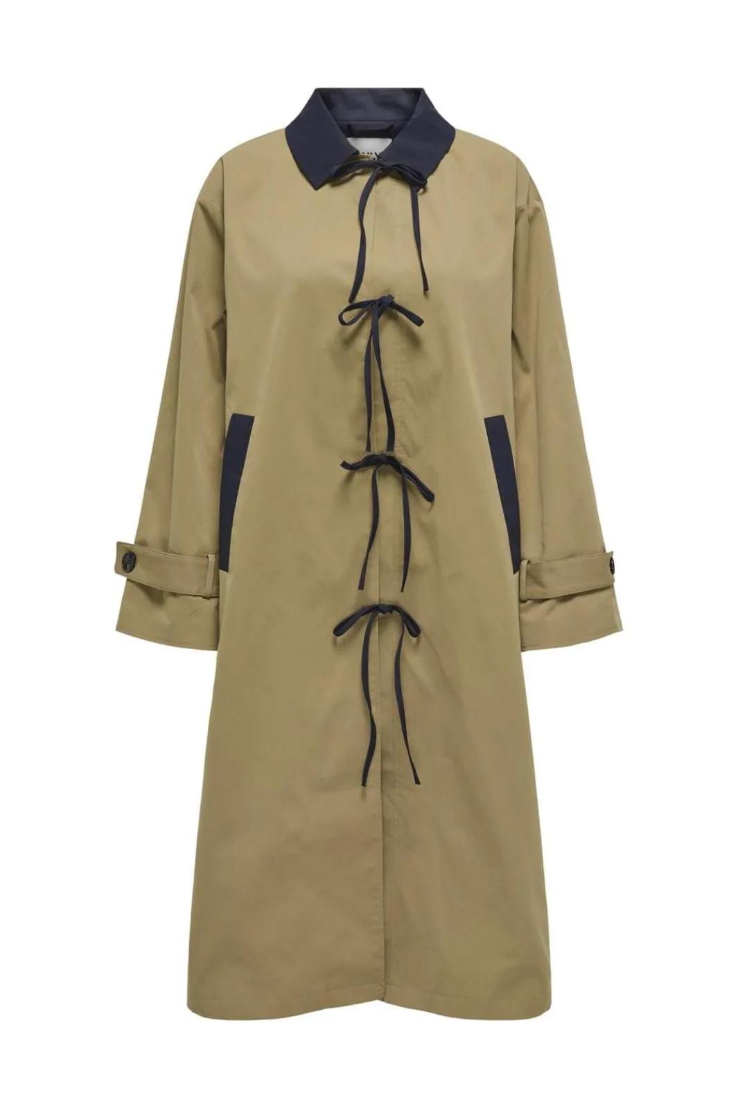 Online Only Onlorchid Long Bow Coat 4741490 Ermine Night Sky
