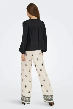 Clearance Only Onlpelia Life Ls Dobby Top 4861794 Black