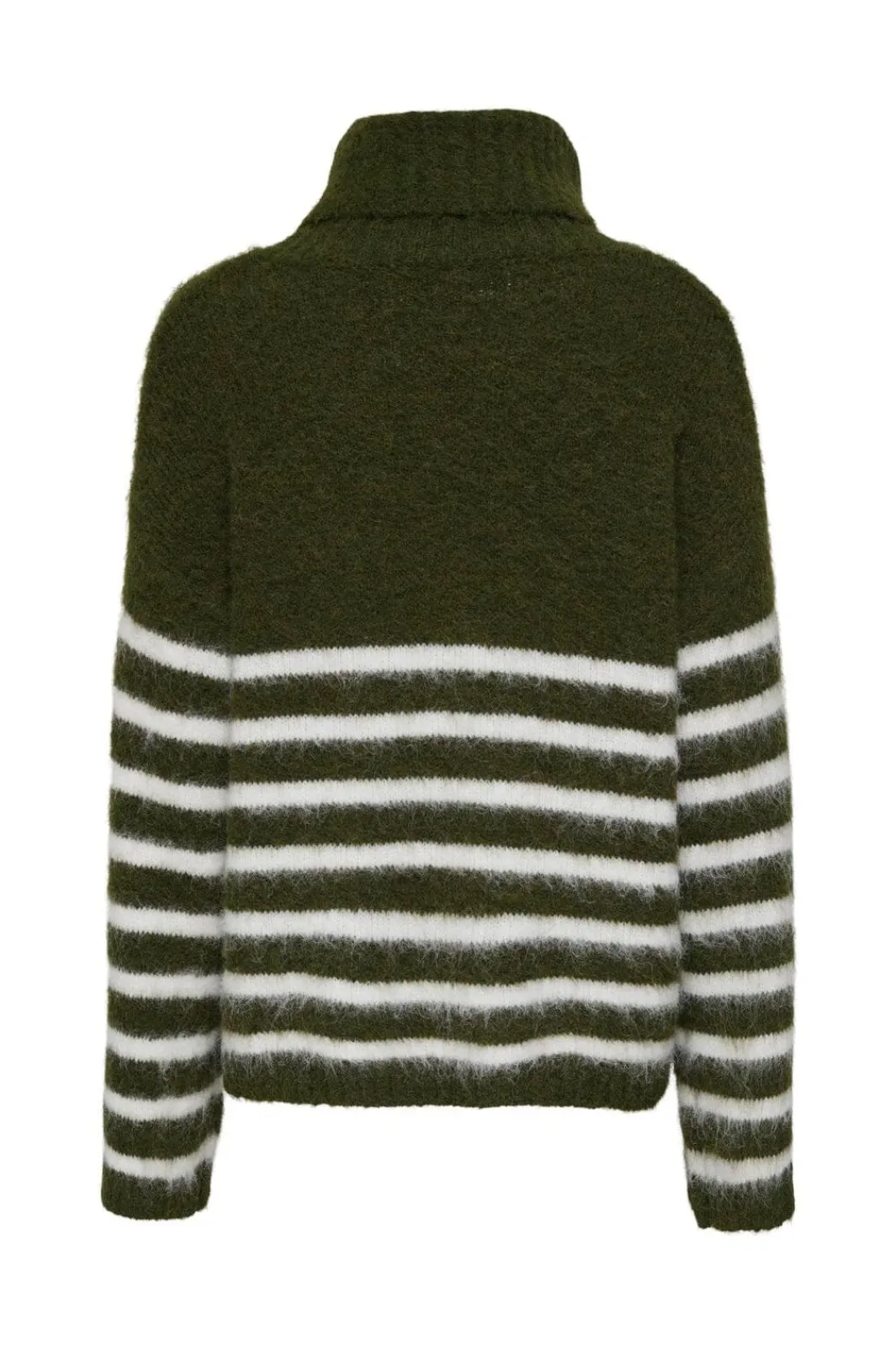 Discount Only Onlperil Life Ls Rollneck Knt 5019917 Winter Moss Cloud Dancer