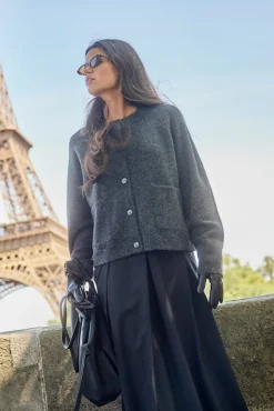 Sale Only Onlpiemonte L/S Cardigan Knt 4705268 Dark Grey Melange