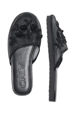 Best Only Onlrio Mesh Bling Slipper 4813580 Black