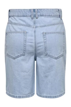 New Only Onlrobyn Long Shorts Pim Oy 4721160 Light Blue Denim