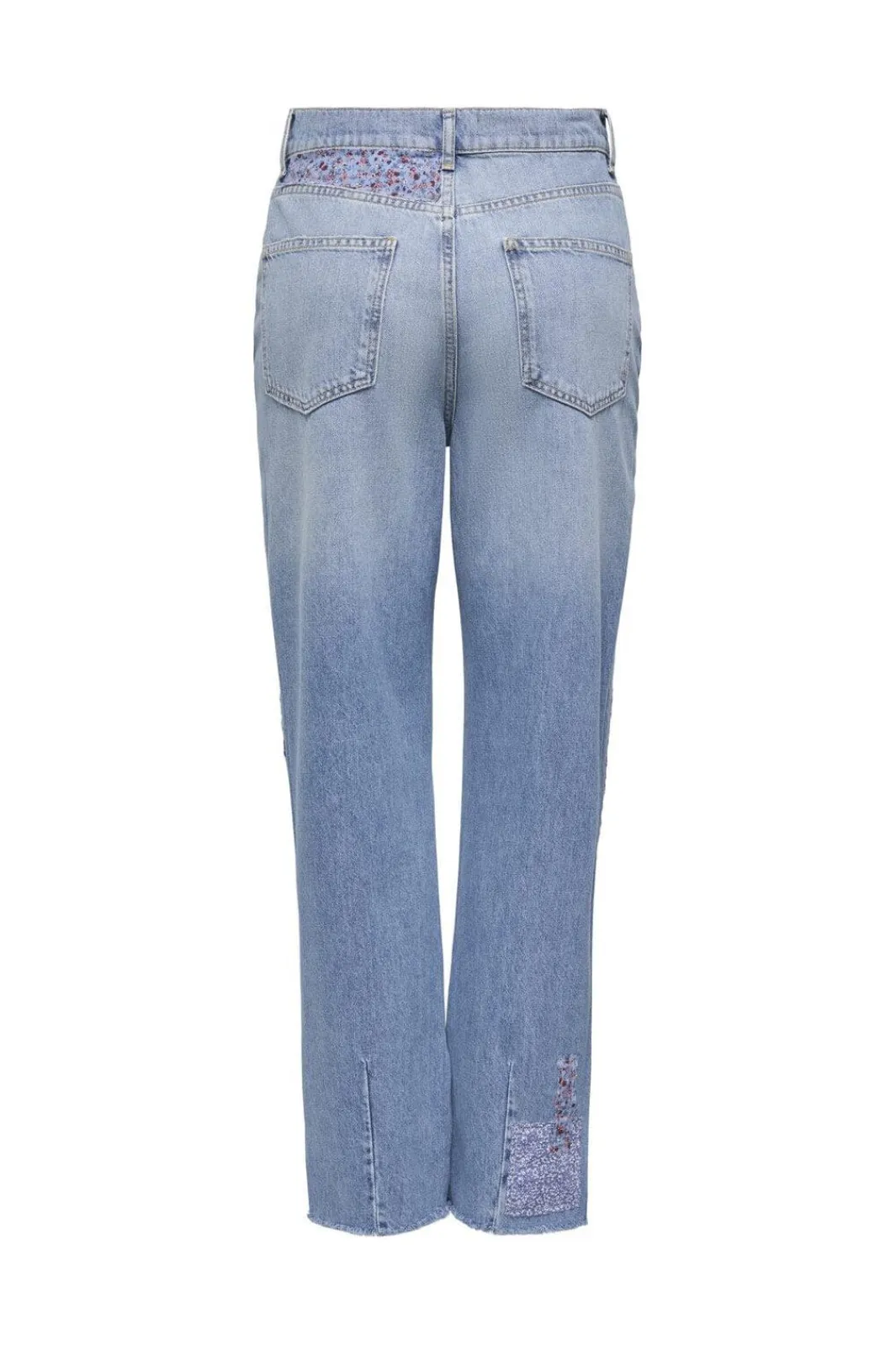 Outlet Only Onlrobyn Str Reg Lank Patch Slit 4806377 Medium Blue Denim