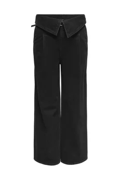 Outlet Only Onlrosella Fold Belt Wide Mae 4926826 Washed Black