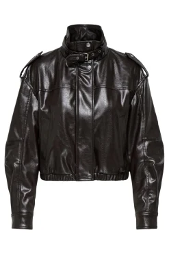 Clearance Only Onlsana Faux Leather Jacket 4933032 Black Coffee