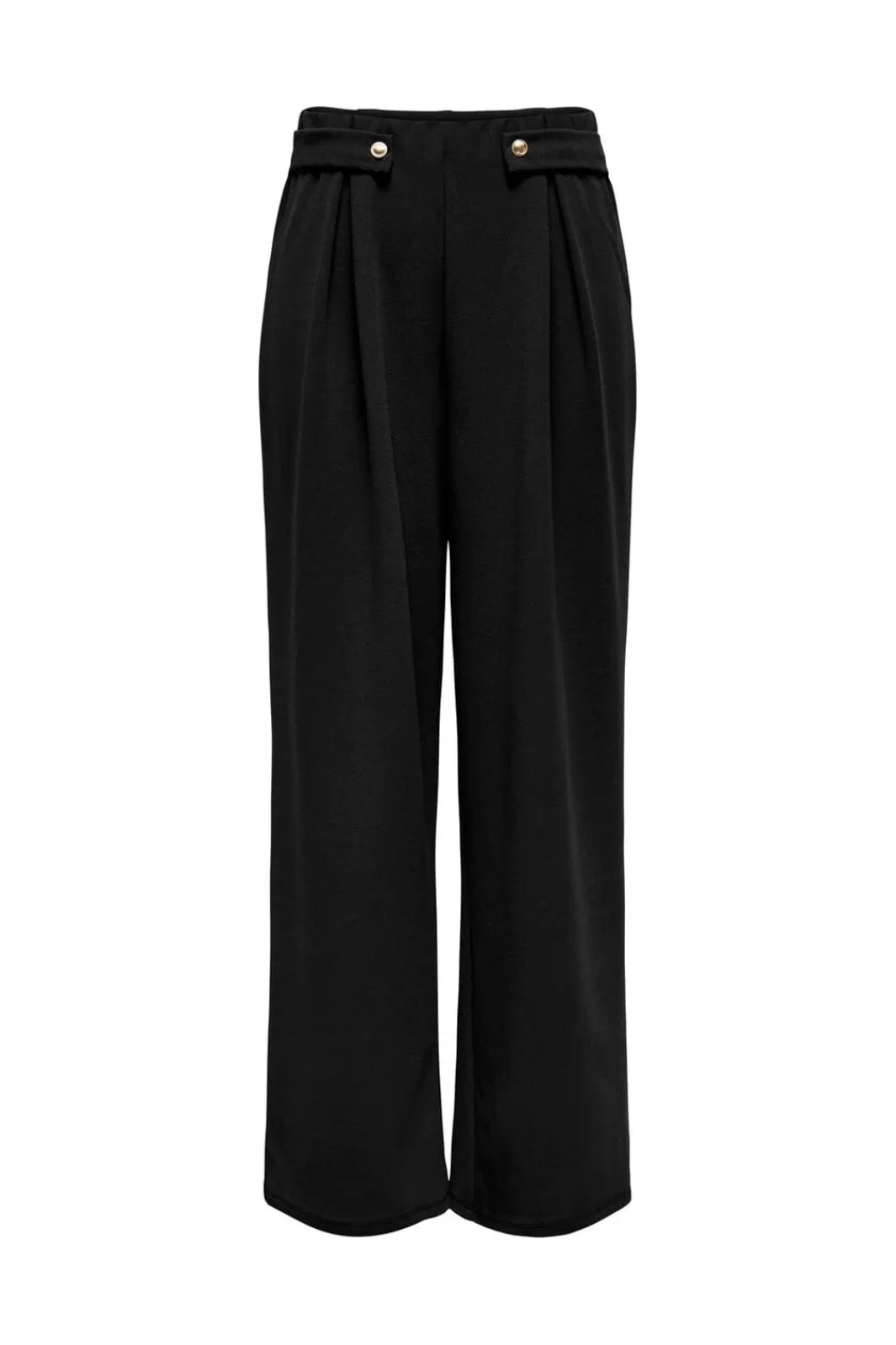 Only Onlsania Button Wide Pant Cc 4980384 Black
