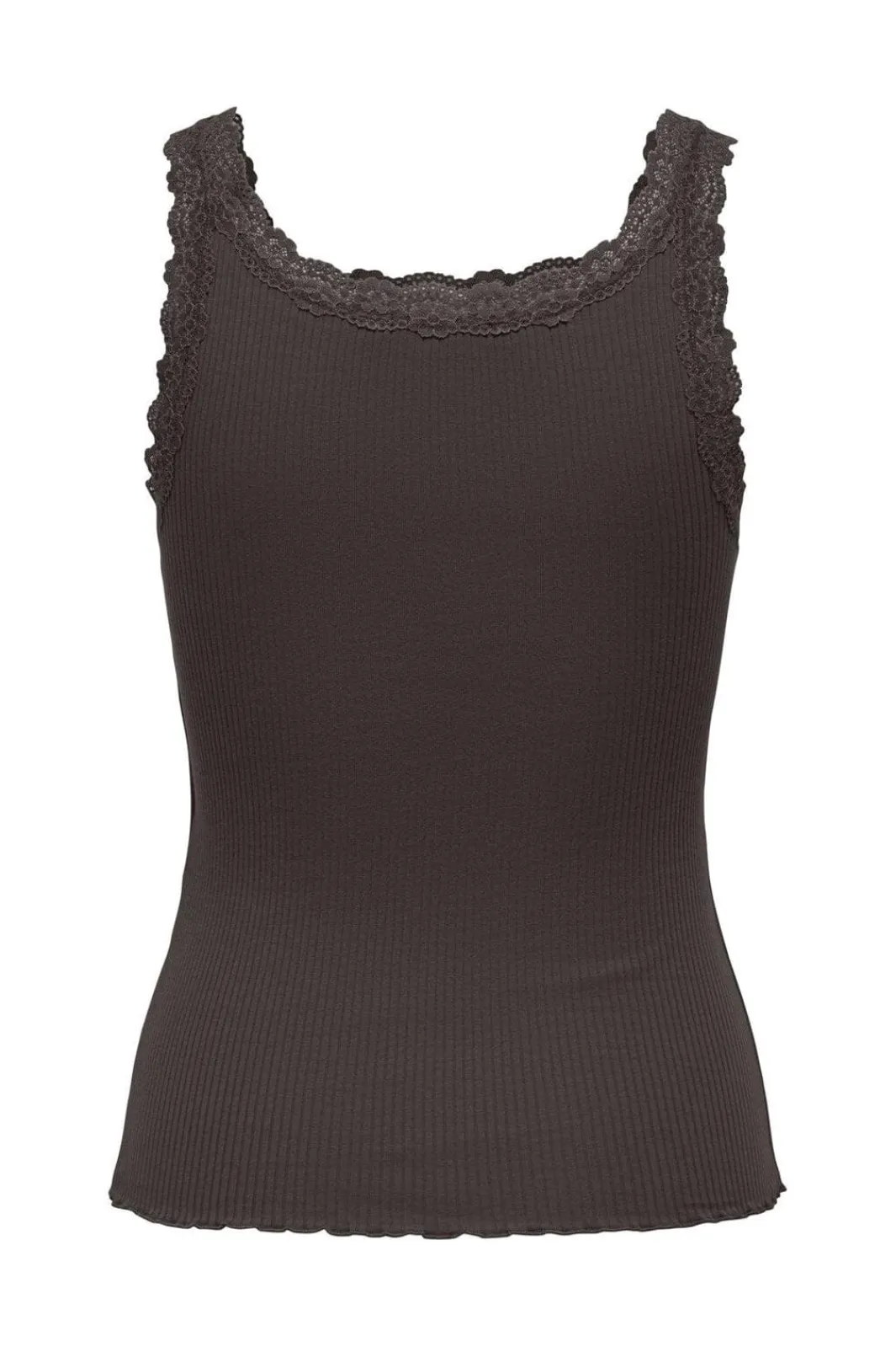 New Only Onlsara Sharai Life Tank Top 5001534 Chocolate Torte