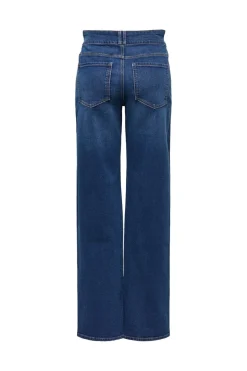 Only Onlselena Wide Pocket Pim 4976789 Dark Blue Denim