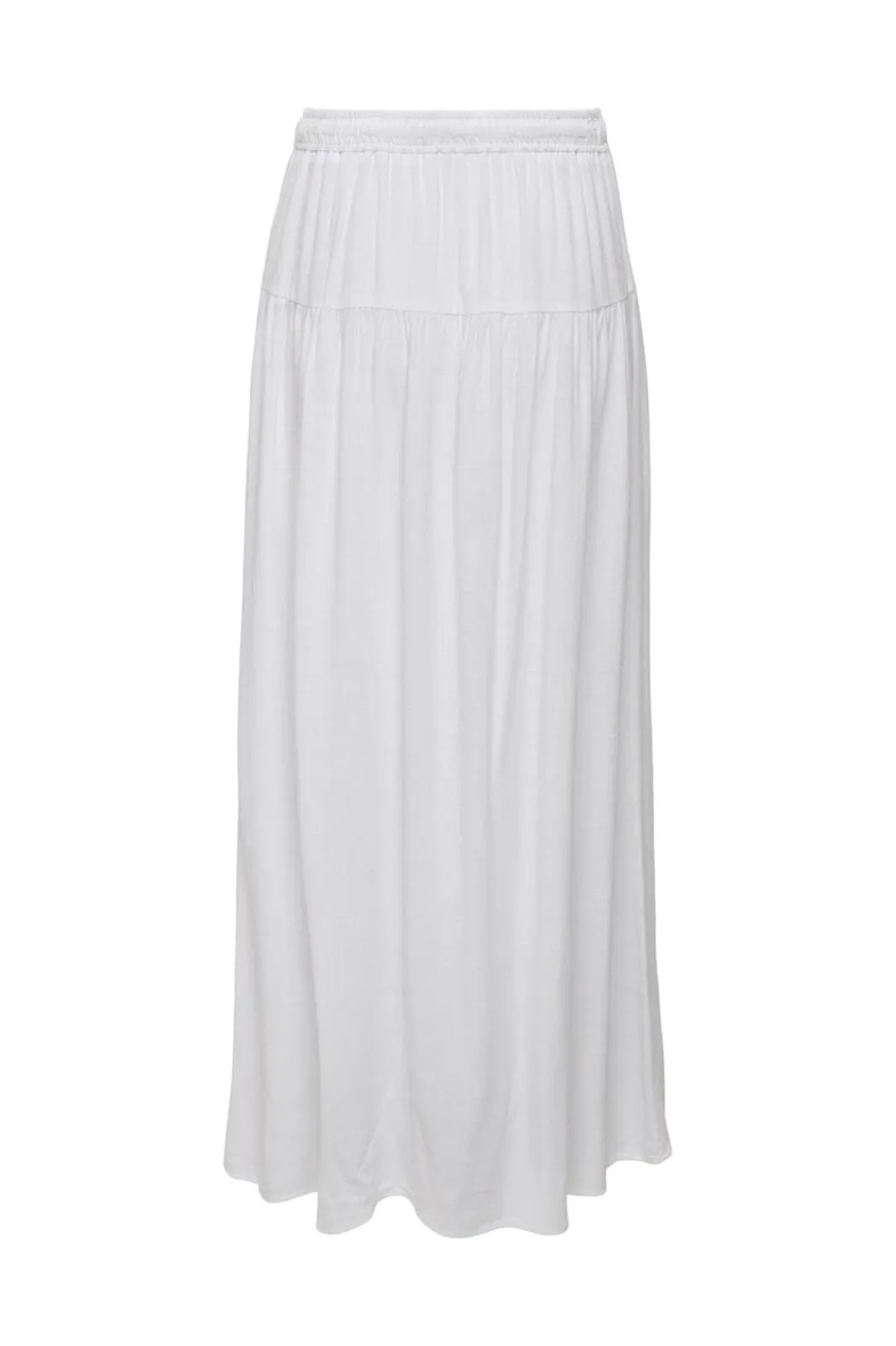 Hot Only Onlsiesta Linen Bl Long Skirt 4714254 Bright White