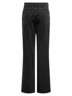 Clearance Only Onlsilje Straight Wide Blk 4463637 Washed Black