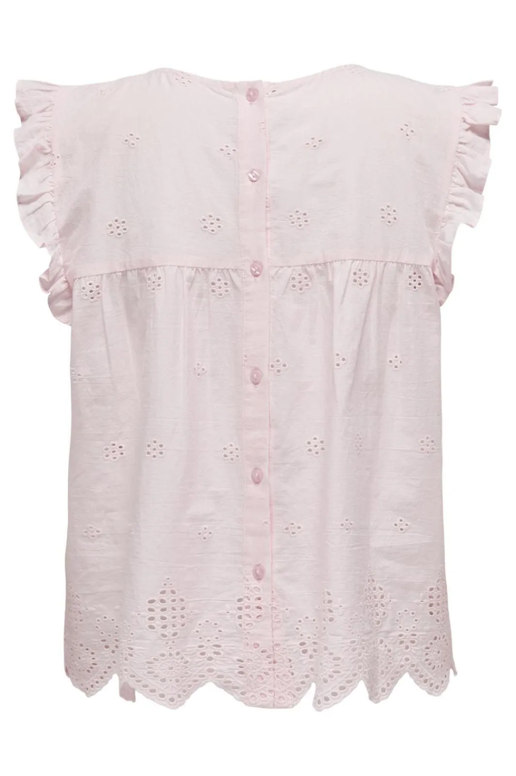 Only Onlsilla Life S/L Frill Top 15213398 4678351