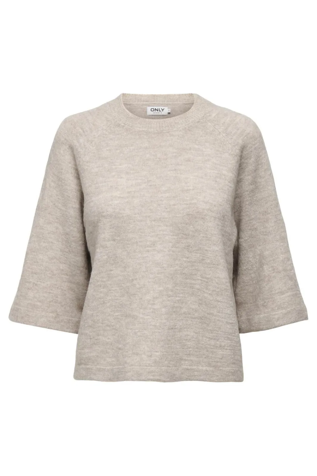 Online Only Onlsimoni 3/4 Pullover Knt 4602440 Pumice Stone Melange