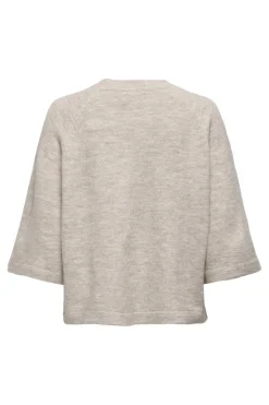 Online Only Onlsimoni 3/4 Pullover Knt 4602440 Pumice Stone Melange
