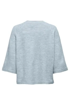 Best Only Onlsimoni 3/4 Pullover Knt 4744392 Cashmere Blue Melange