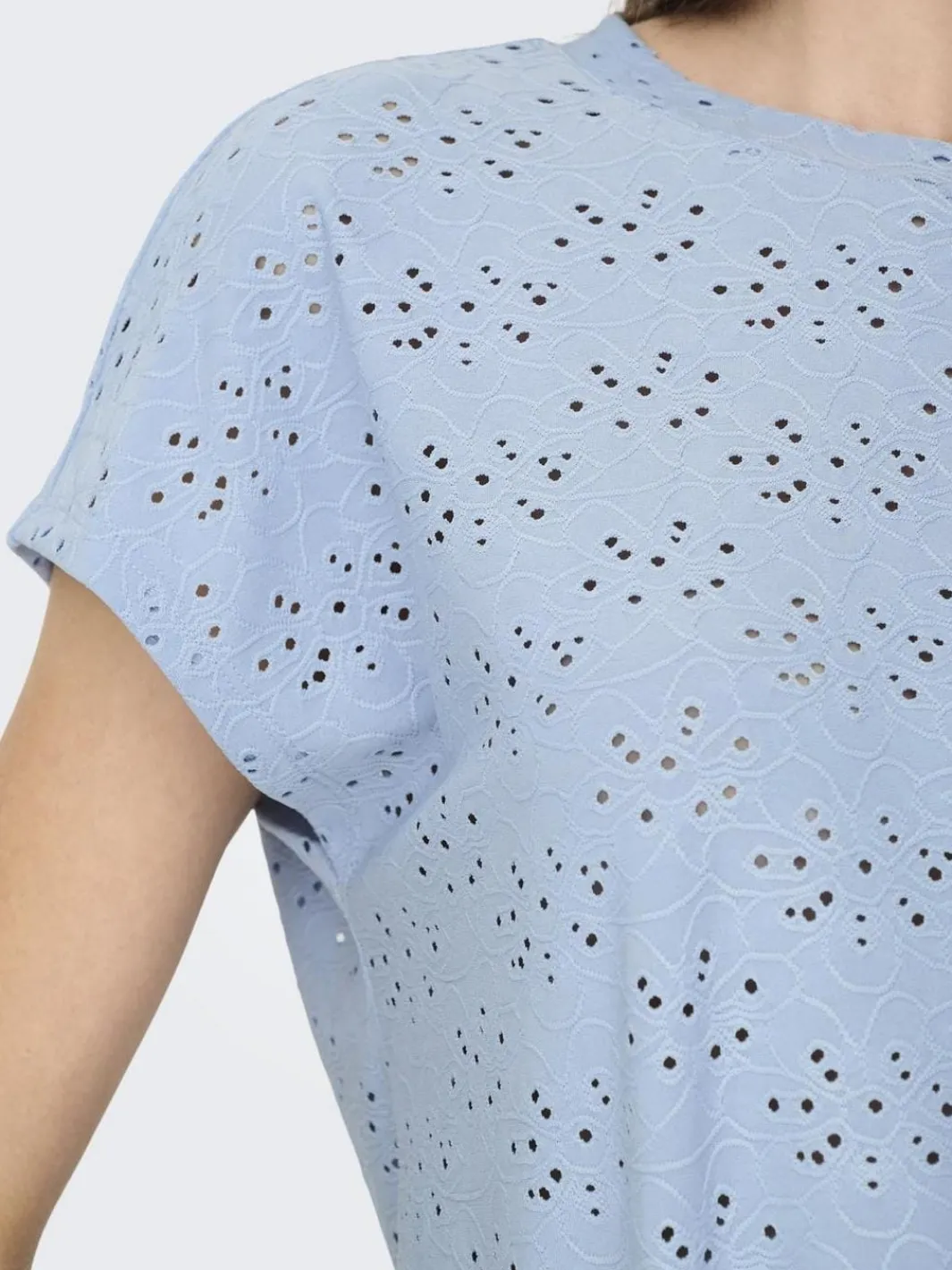 Discount Only Onlsmilla S/S Top 4668838 Soft Chambray
