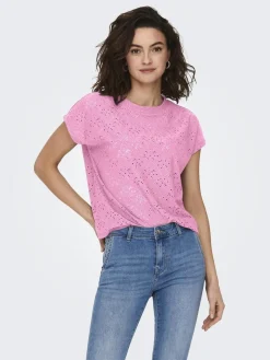New Only Onlsmilla S/S Top 4487461 Bonbon