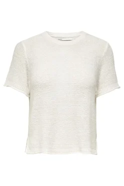 Online Only Onlsunny S/S Pullover Knt 3851941 Cloud Dancer