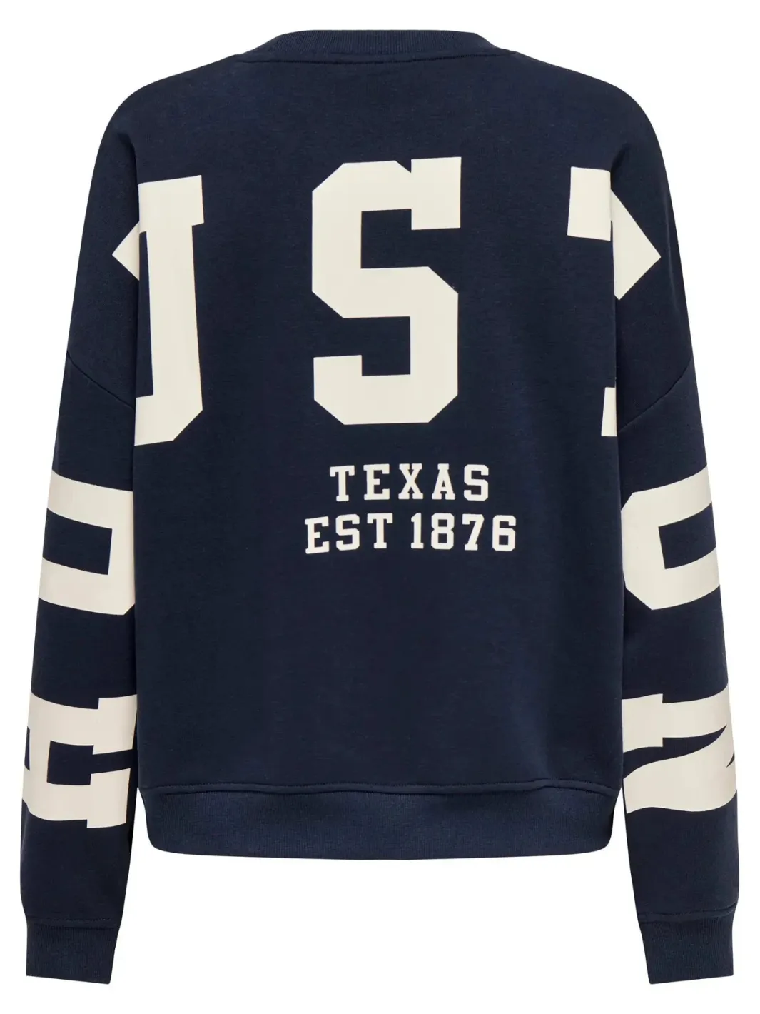 Discount Only Onlsweat L/S Back/Sleeve Print Swt 4980943 Night Sky Birch Houston Print