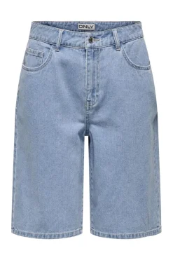 Only Onlthilda Long Shorts Gua 4774523 Light Blue Denim