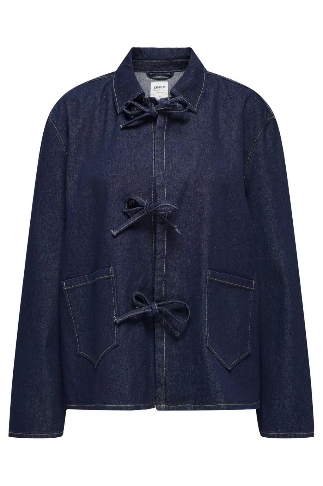 Discount Only Onlthille L/S Tie Jacket Gua 4740245 Dark Blue Denim Rinse