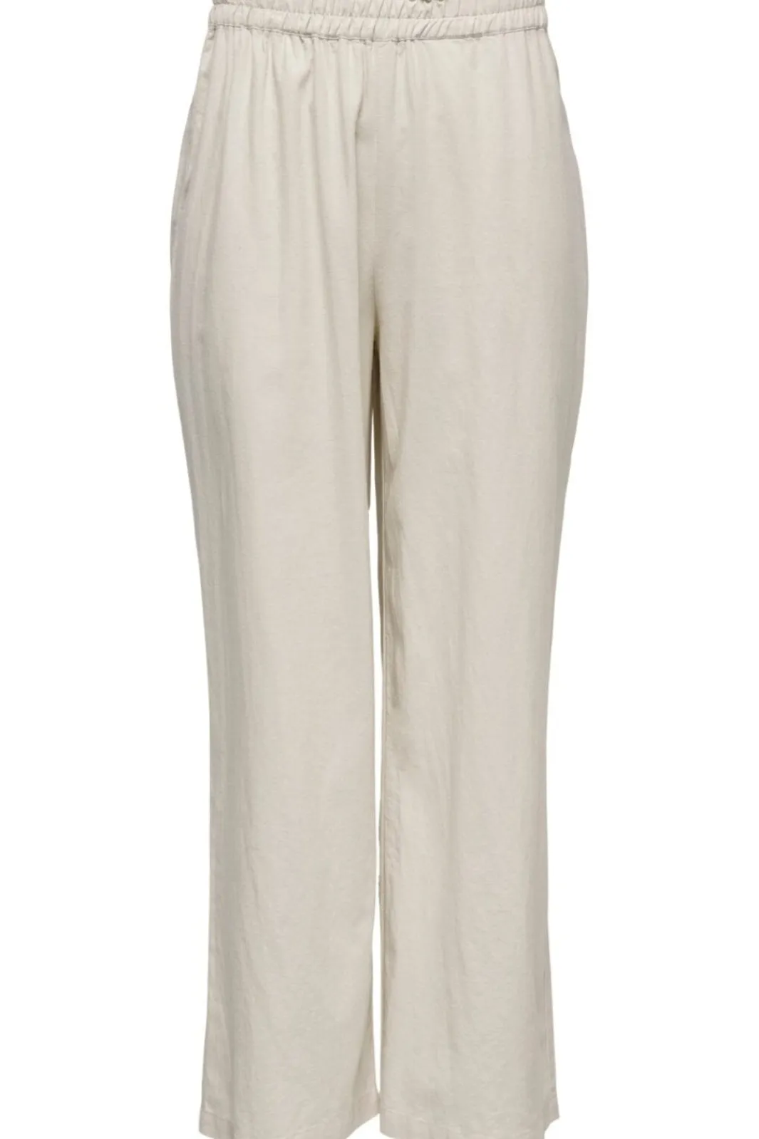 New Only Onltokyo Linen Blend Pant 3996929 Moonbeam