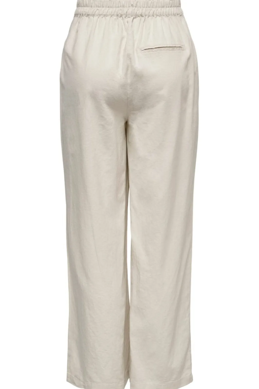 New Only Onltokyo Linen Blend Pant 3996929 Moonbeam