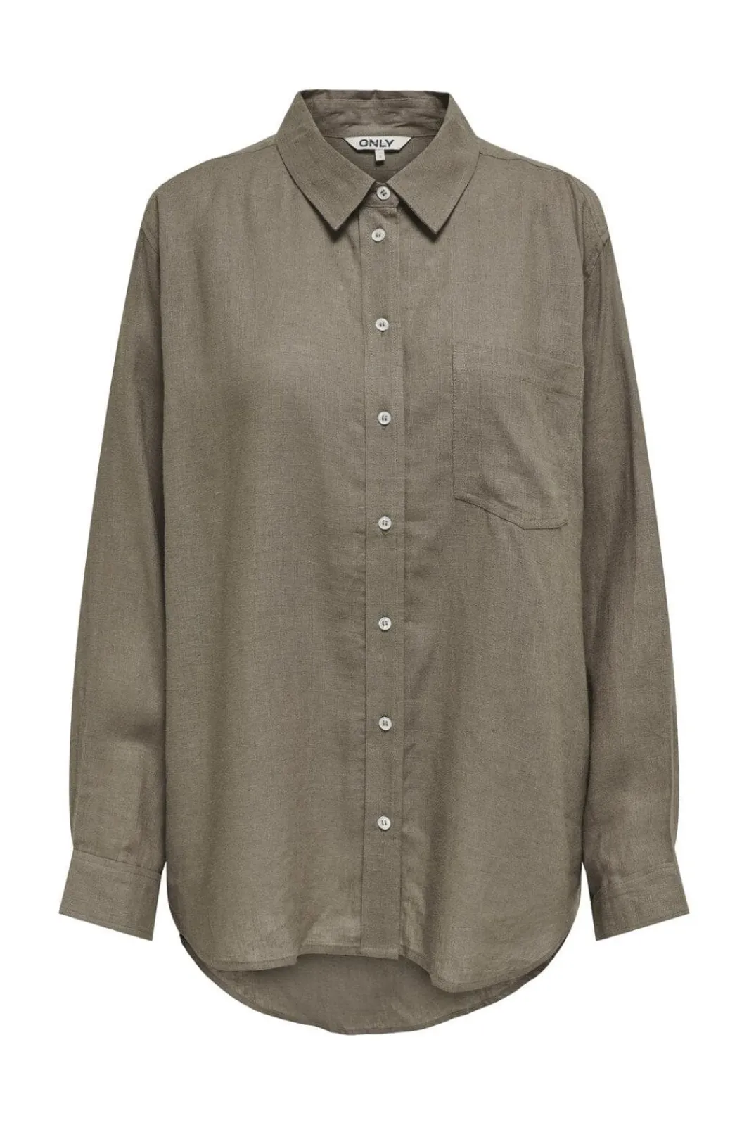 Hot Only Onltokyo L/S Lin Bl Shirt 4383722 Brindle