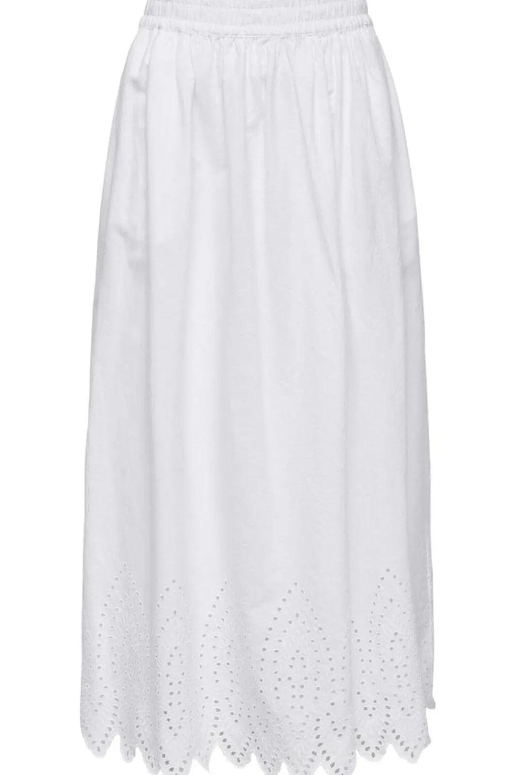 Sale Only Onltulum Emb Maxi Skirt 4695534 Bright White Bright White Emb