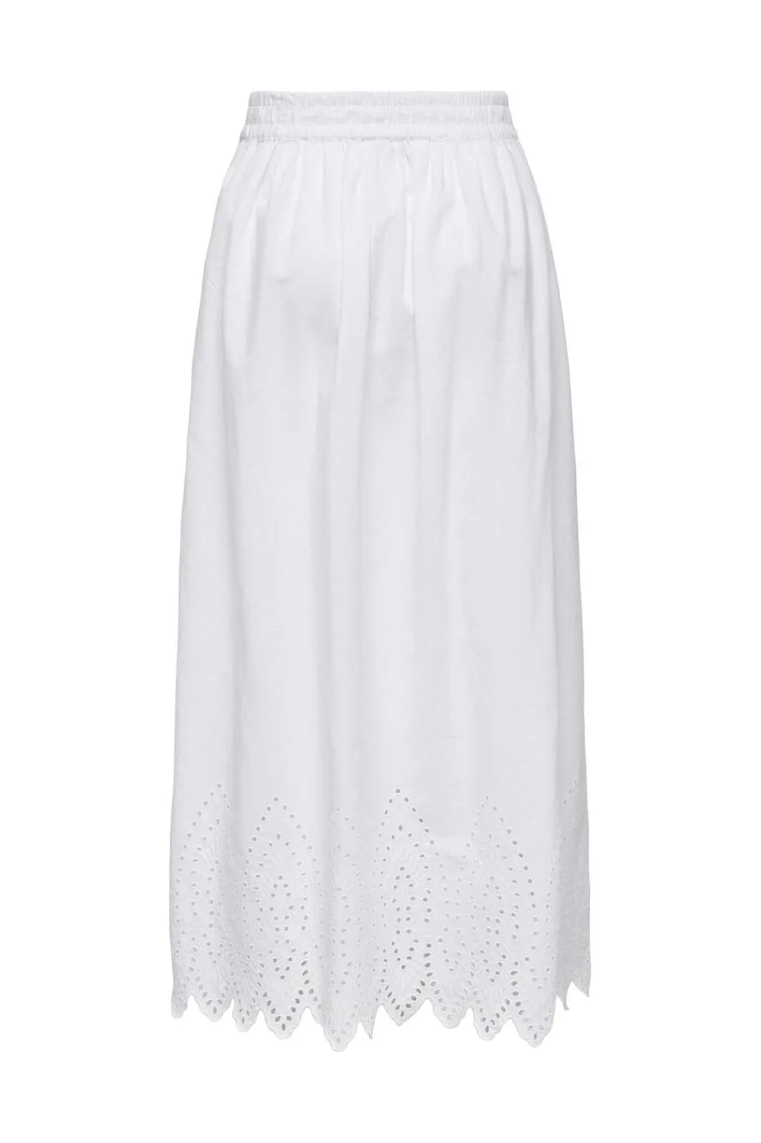 Sale Only Onltulum Emb Maxi Skirt 4695534 Bright White Bright White Emb