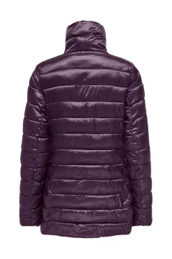 Best Only Onlvega Life Fitted Quilt Coat Cc 4852286 Mauve Wine