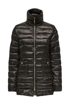 Online Only Onlvega Life Fitted Quilt Coat Cc 4768462 Chocolate Torte Walnut Lining