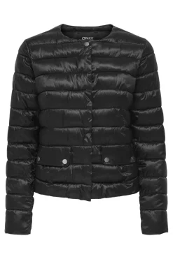 Only Onlvega Life Quilt Short Jacket Cc 4768464 Black