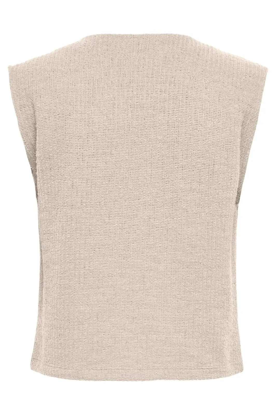 Outlet Only Onlvicki Button Vest Swt 5065539 Pumice Stone Gold Buttons