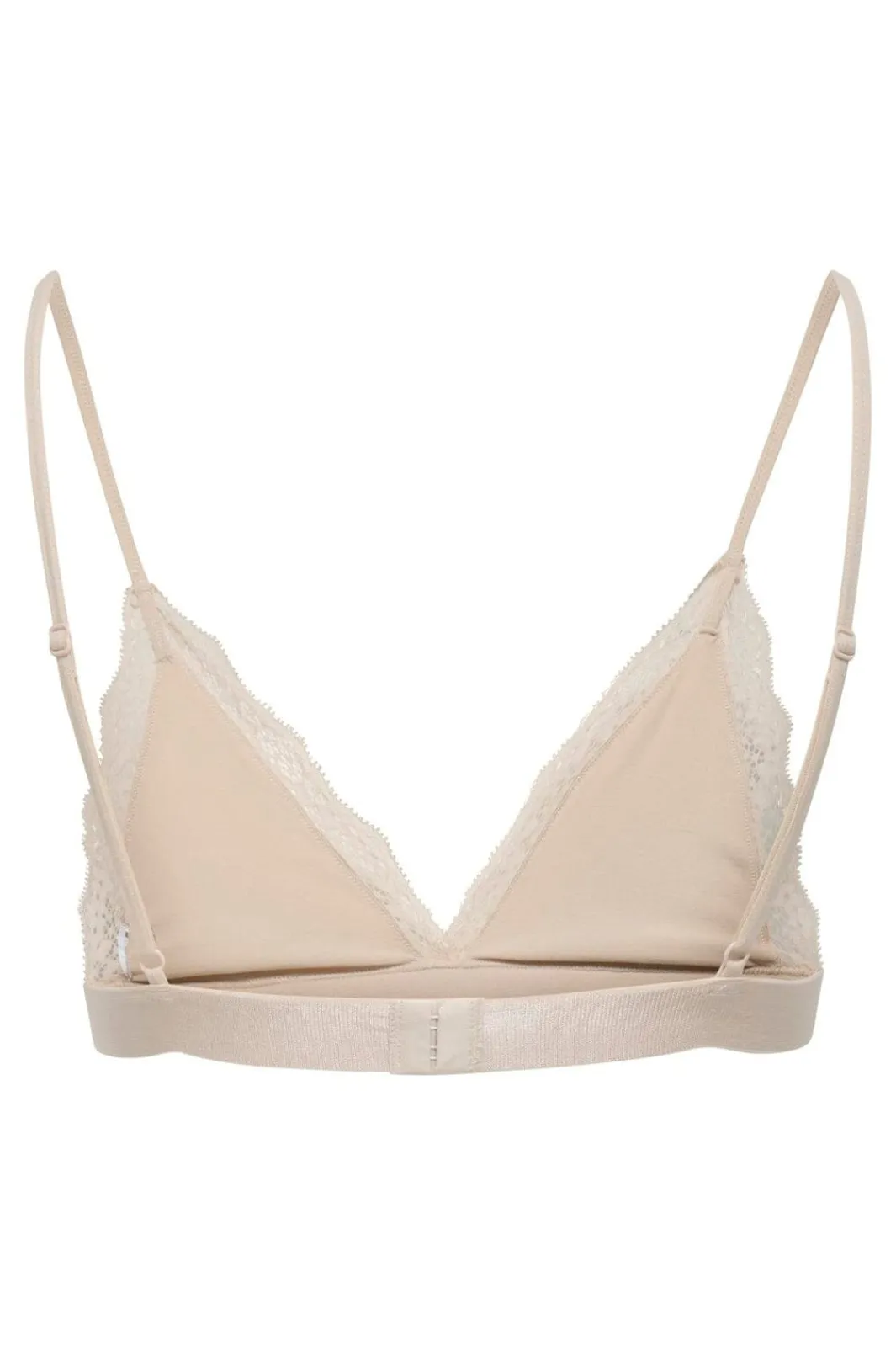 New Only Onlvicky Lace Unpadded Bralette Acc 4816286 Peach Taffy