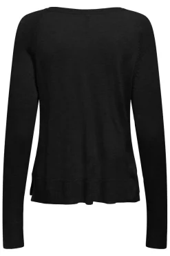 Only Onlvienna Ls O-Neck Knt 4727292 Black