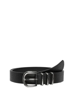 Sale Only Onlviola Pu Jeans Belt Acc 4548298 Black Silver Metal
