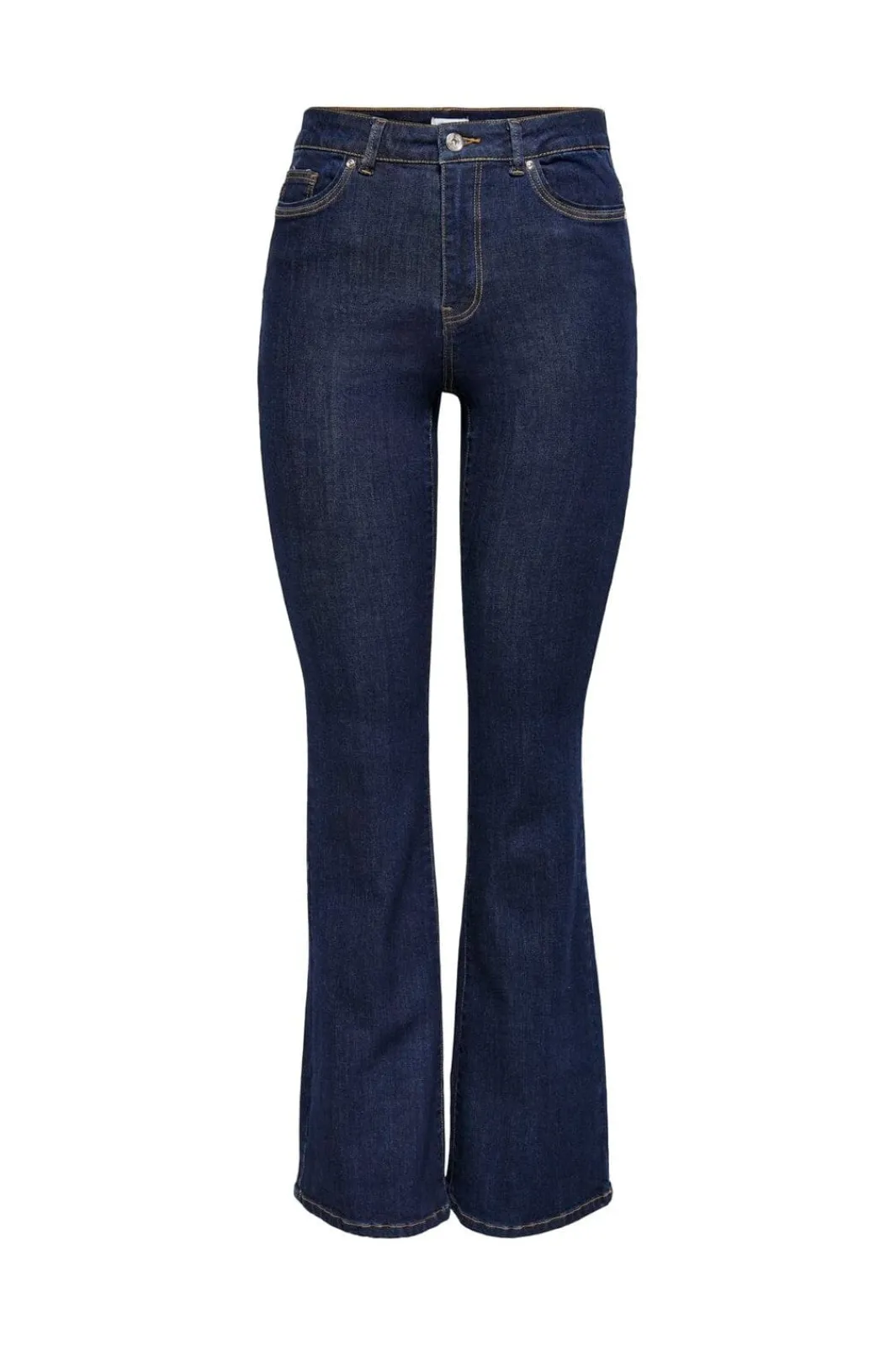 New Only Onlwauw Flared Rinse Gua030 3626892 Dark Blue Denim