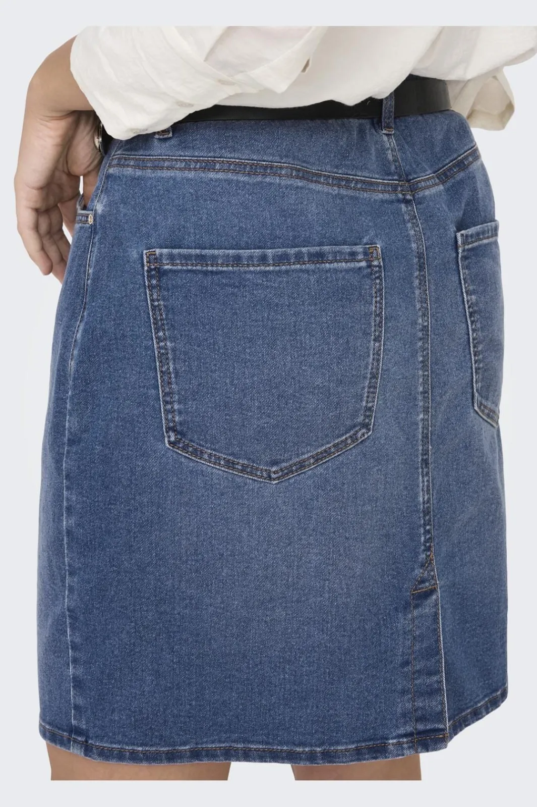 Discount Only Onlwonder Skirt Pim 4522708 Medium Blue Denim