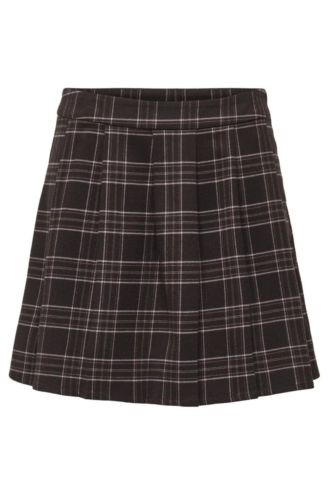 Clearance Only Onlwren Check Short Skirt 4970180 Black Checked Forge