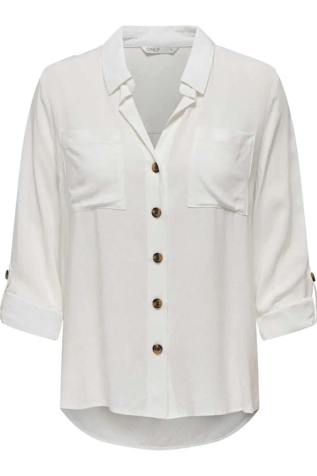 Online Only asmin Shirt L/S 4304302 Snow White