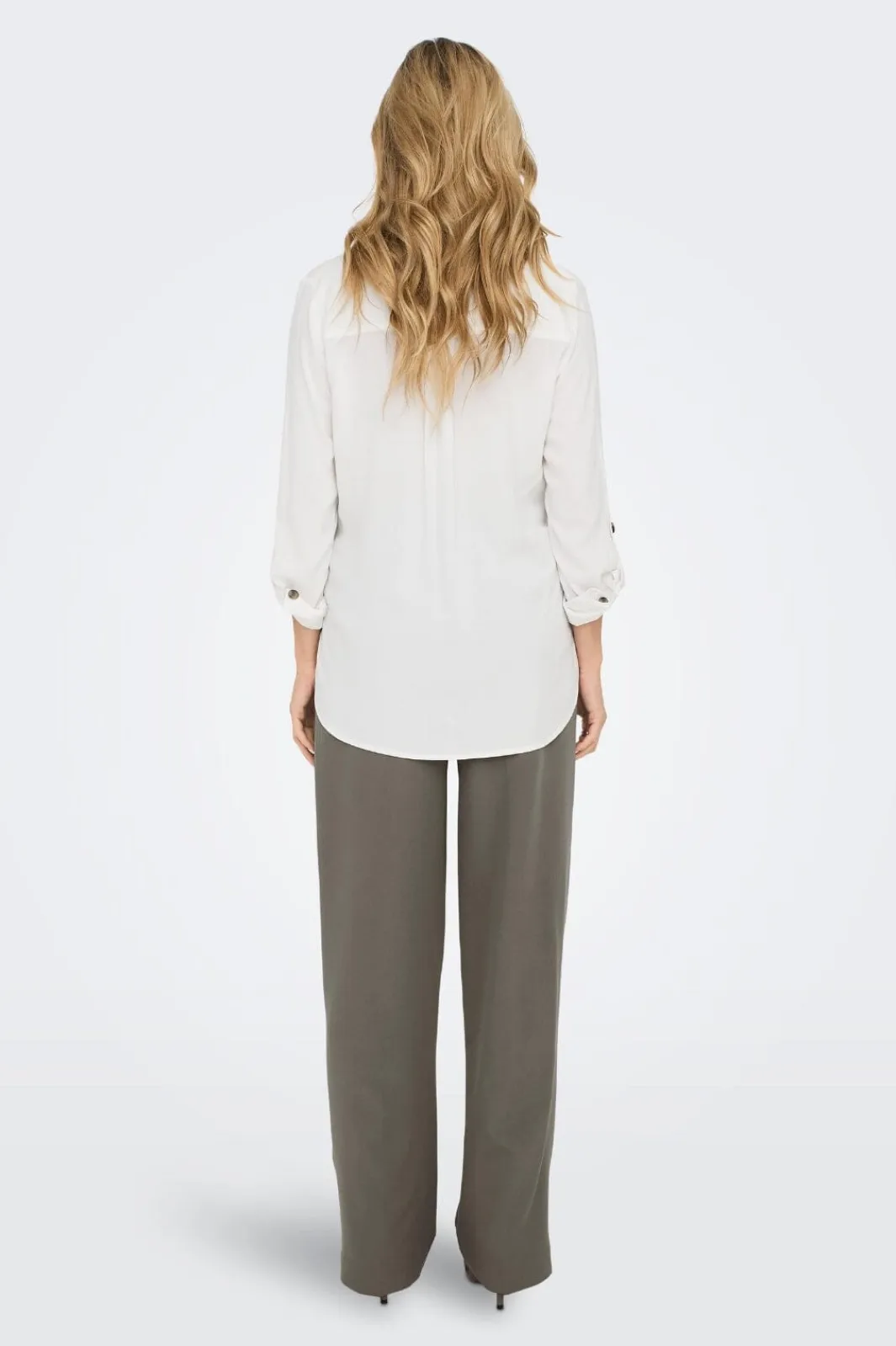 Online Only asmin Shirt L/S 4304302 Snow White