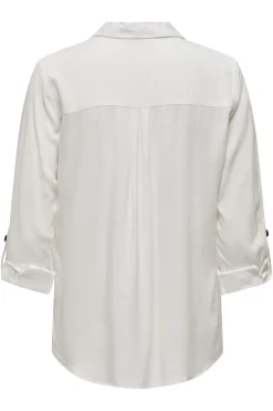 Online Only asmin Shirt L/S 4304302 Snow White