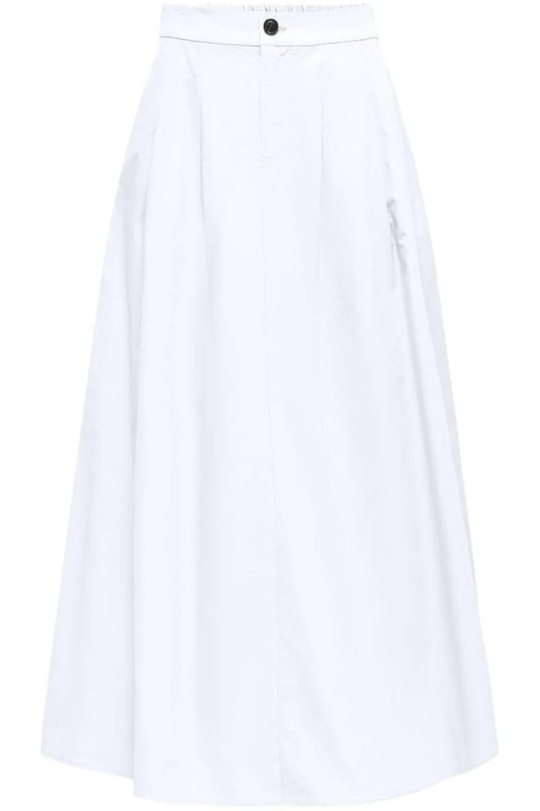 New Only Onlzora Long Pleat Skirt 4795114 Bright White