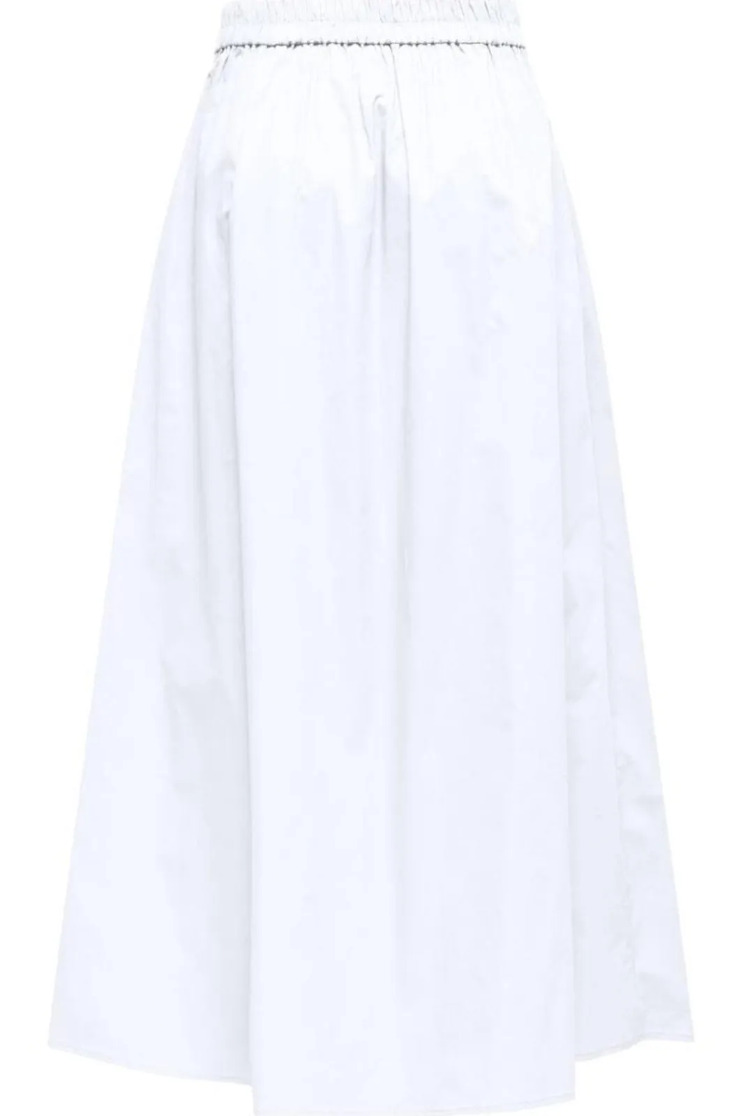 New Only Onlzora Long Pleat Skirt 4795114 Bright White
