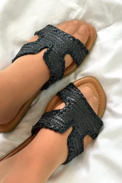 New Bloom Oriana Sandal Black
