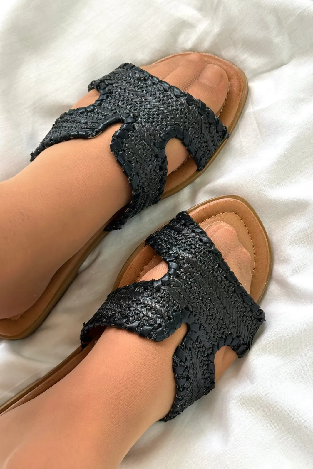 New Bloom Oriana Sandal Black