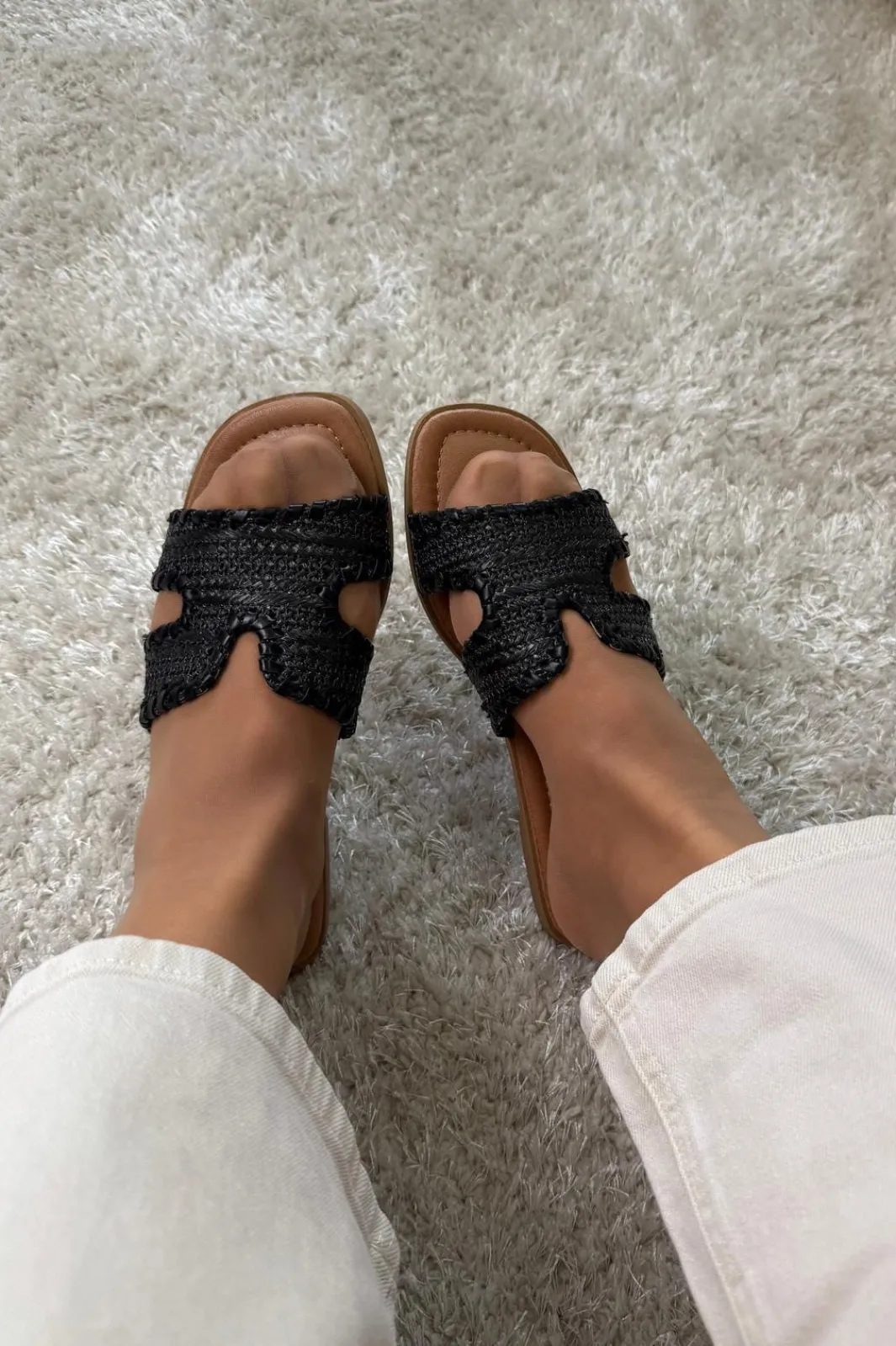 New Bloom Oriana Sandal Black