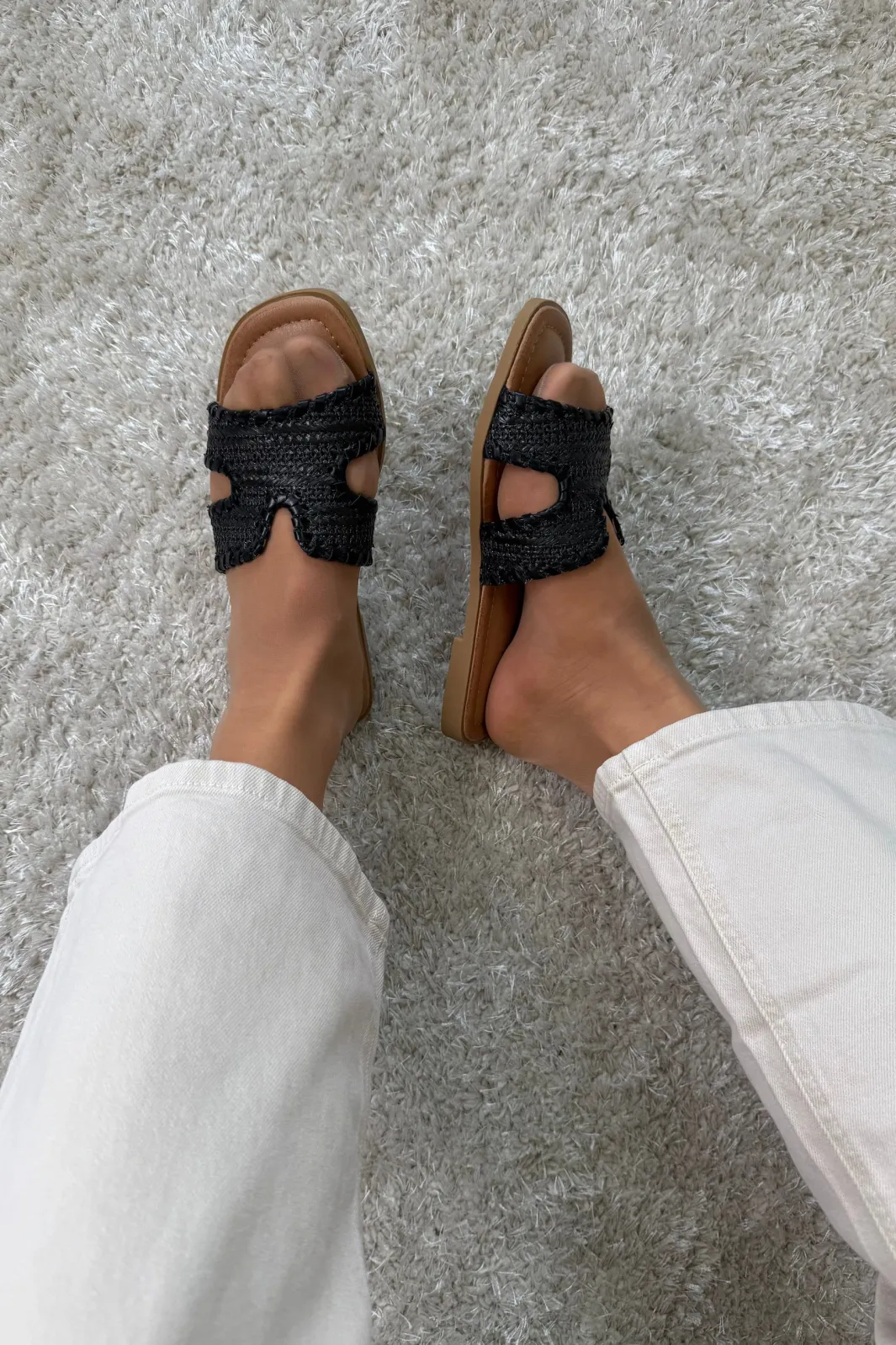 New Bloom Oriana Sandal Black